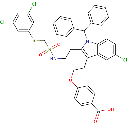 Chemical structure of BindingDB Monomer ID 50292836
