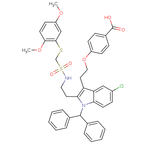 Chemical structure of BindingDB Monomer ID 50292840
