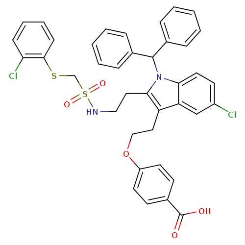 Chemical structure of BindingDB Monomer ID 50292843