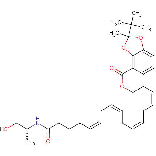 Chemical structure of BindingDB Monomer ID 50292882
