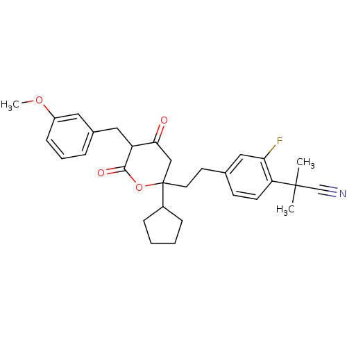 Chemical structure of BindingDB Monomer ID 50293133
