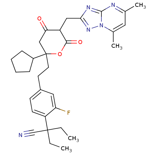 Chemical structure of BindingDB Monomer ID 50293134