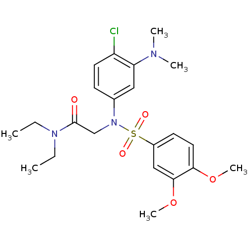 Chemical structure of BindingDB Monomer ID 50293221