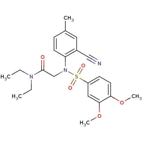 Chemical structure of BindingDB Monomer ID 50293222