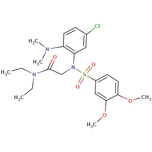 Chemical structure of BindingDB Monomer ID 50293223