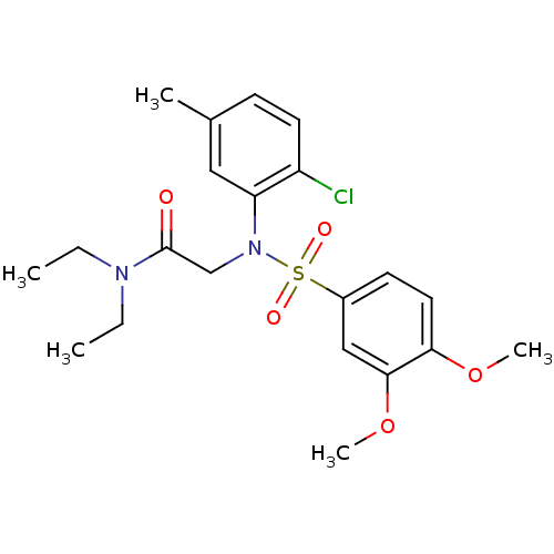 Chemical structure of BindingDB Monomer ID 50293224