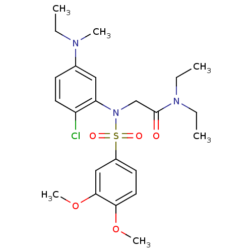 Chemical structure of BindingDB Monomer ID 50293227