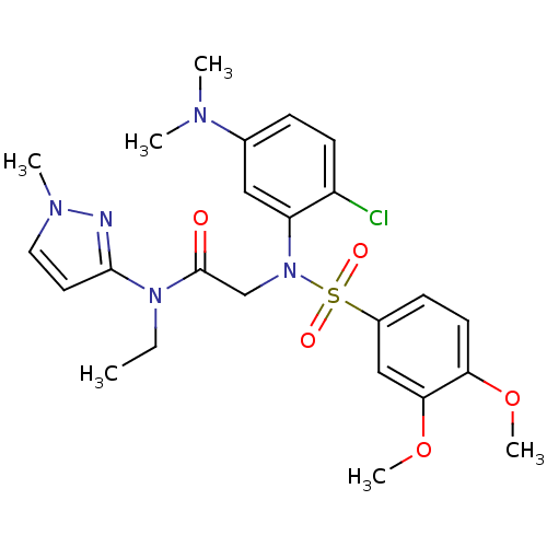 Chemical structure of BindingDB Monomer ID 50293233
