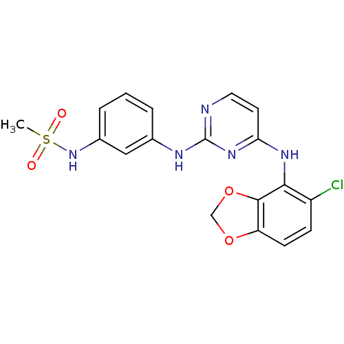 Chemical structure of BindingDB Monomer ID 50293237