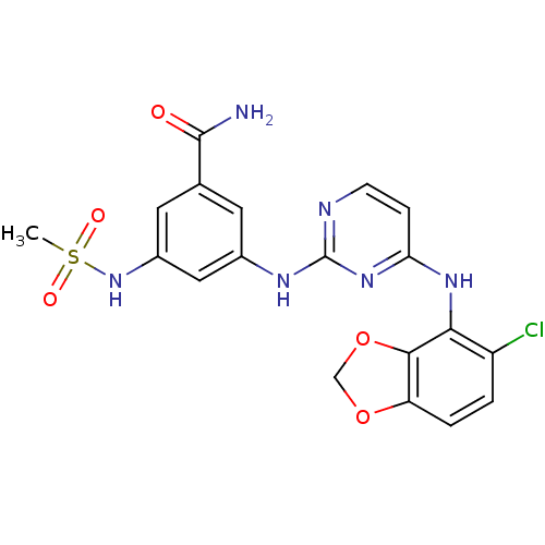 Chemical structure of BindingDB Monomer ID 50293246