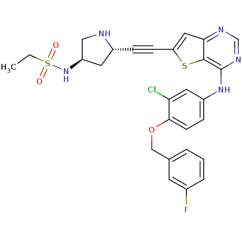 Chemical structure of BindingDB Monomer ID 50293261