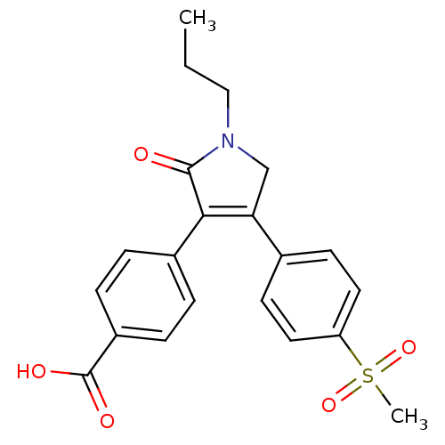 Chemical structure of BindingDB Monomer ID 50293281