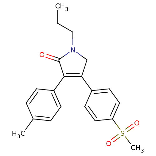 Chemical structure of BindingDB Monomer ID 50293282