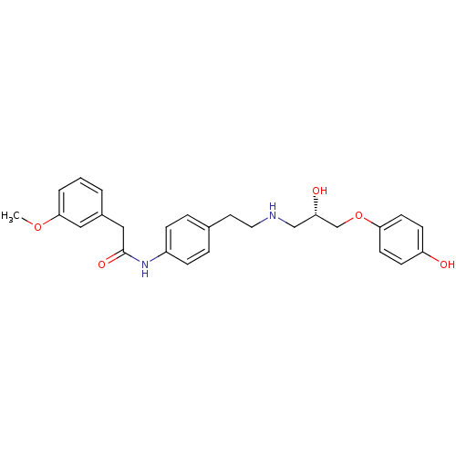 Chemical structure of BindingDB Monomer ID 50293421