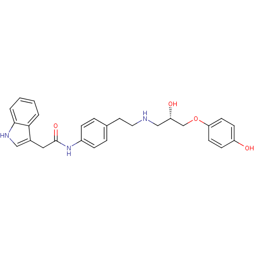 Chemical structure of BindingDB Monomer ID 50293425
