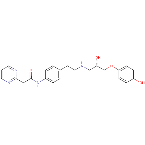 Chemical structure of BindingDB Monomer ID 50293432