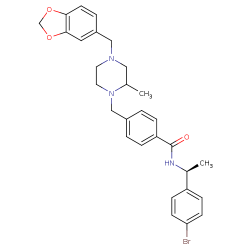 Chemical structure of BindingDB Monomer ID 50293469