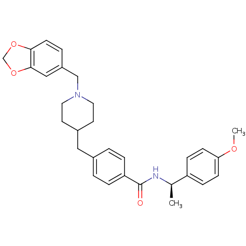 Chemical structure of BindingDB Monomer ID 50293484