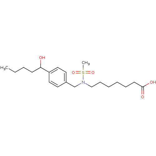 Chemical structure of BindingDB Monomer ID 50293501
