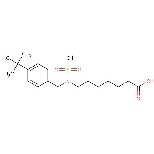 Chemical structure of BindingDB Monomer ID 50293504
