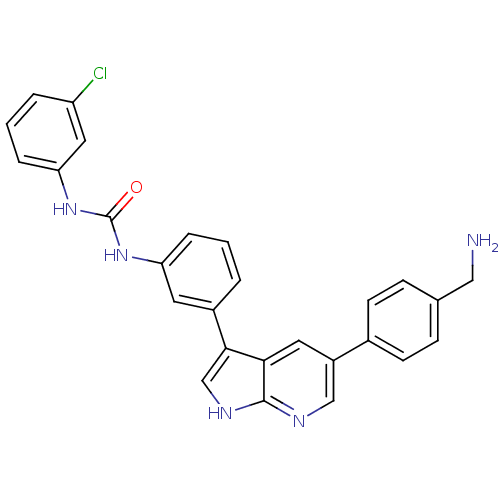 Chemical structure of BindingDB Monomer ID 50293538