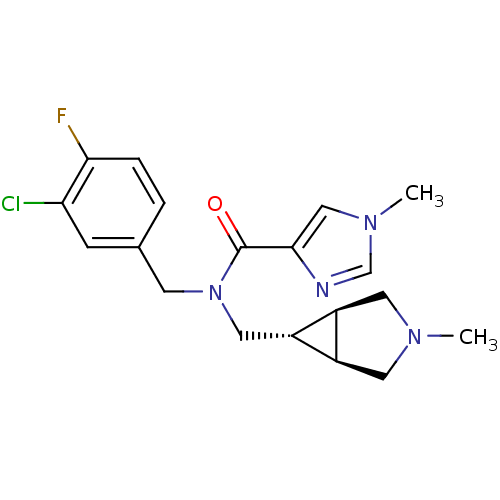 Chemical structure of BindingDB Monomer ID 50293564