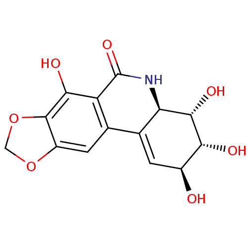 Chemical structure of BindingDB Monomer ID 50293603