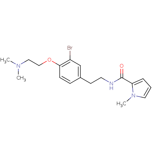 Chemical structure of BindingDB Monomer ID 50293617