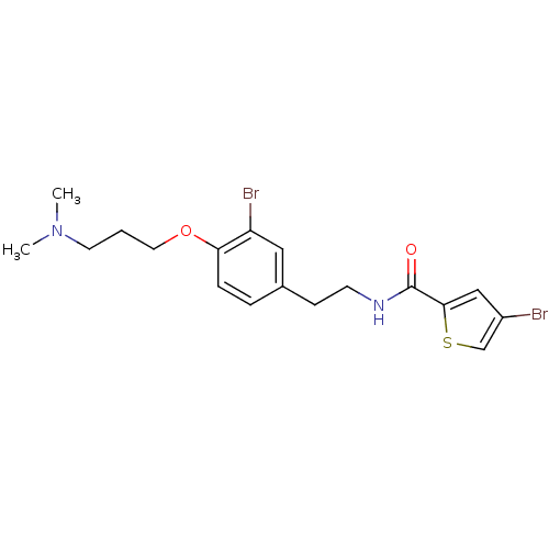 Chemical structure of BindingDB Monomer ID 50293621