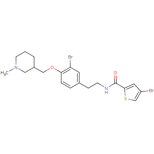Chemical structure of BindingDB Monomer ID 50293625
