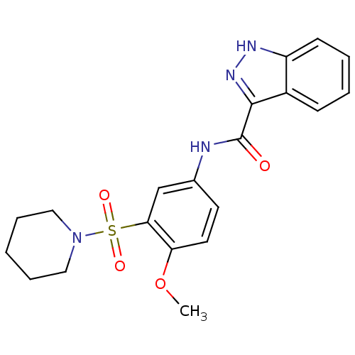 Chemical structure of BindingDB Monomer ID 50293840