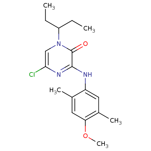 Chemical structure of BindingDB Monomer ID 50293951