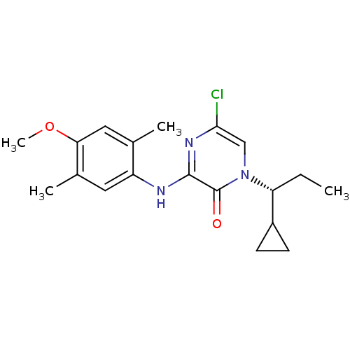 Chemical structure of BindingDB Monomer ID 50293974