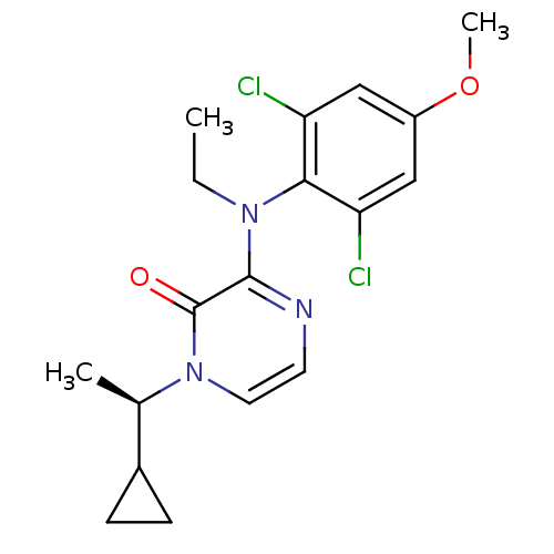 Chemical structure of BindingDB Monomer ID 50293980
