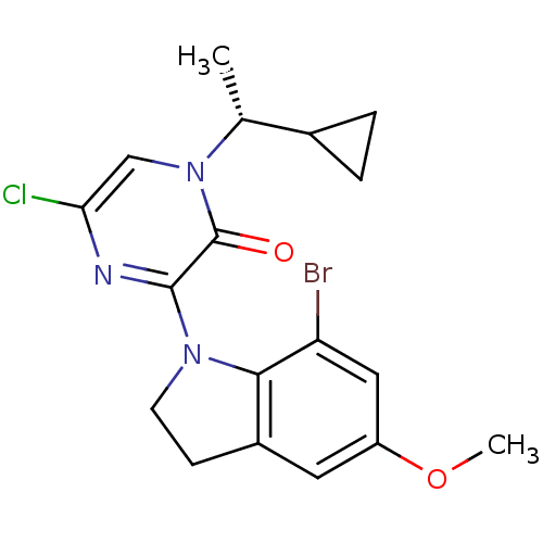 Chemical structure of BindingDB Monomer ID 50293982