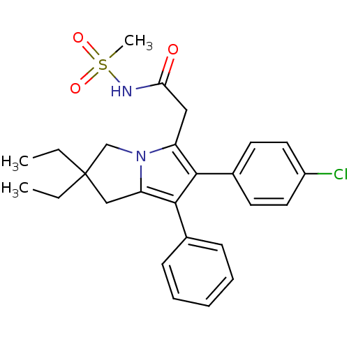 Chemical structure of BindingDB Monomer ID 50294198