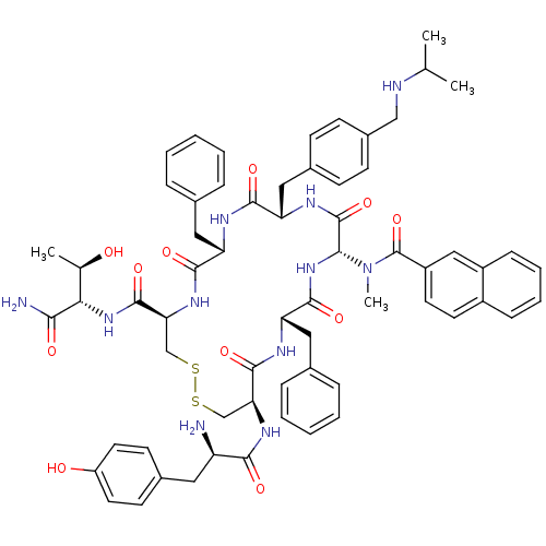 Chemical structure of BindingDB Monomer ID 50294224