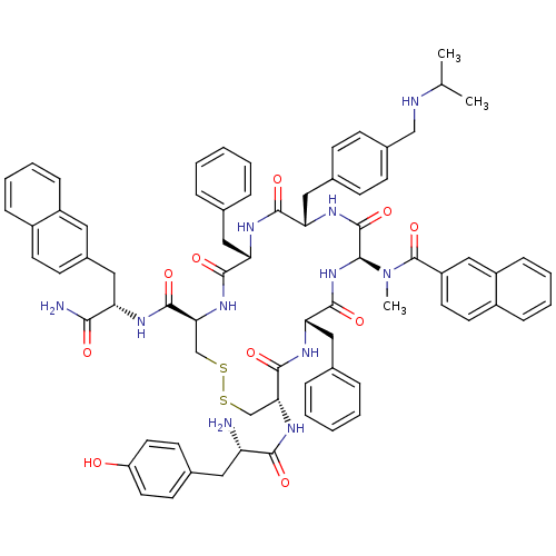 Chemical structure of BindingDB Monomer ID 50294229