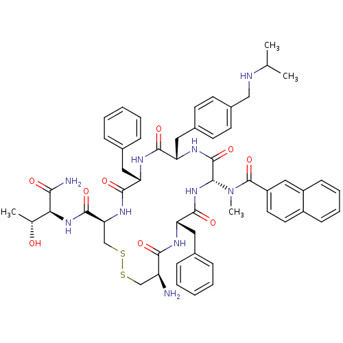 Chemical structure of BindingDB Monomer ID 50294253