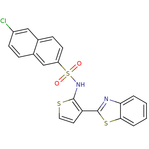 Chemical structure of BindingDB Monomer ID 50294288