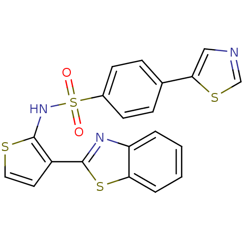 Chemical structure of BindingDB Monomer ID 50294294