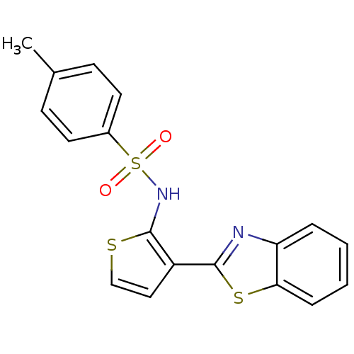 Chemical structure of BindingDB Monomer ID 50294296