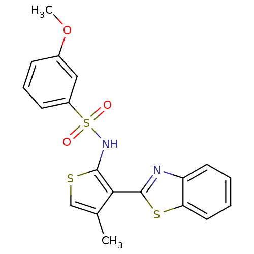 Chemical structure of BindingDB Monomer ID 50294407