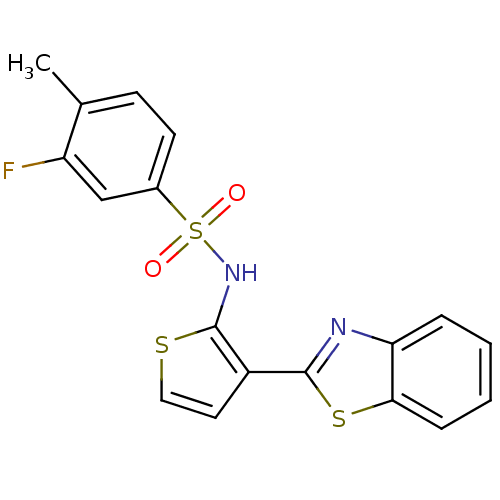 Chemical structure of BindingDB Monomer ID 50294409