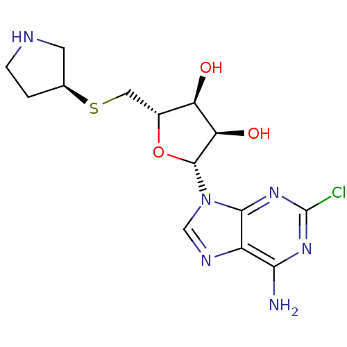 Chemical structure of BindingDB Monomer ID 50294575