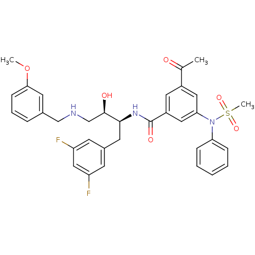 Chemical structure of BindingDB Monomer ID 50294639