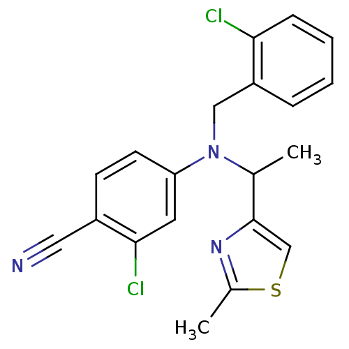Chemical structure of BindingDB Monomer ID 50294696