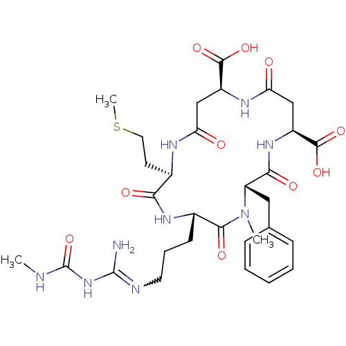 Chemical structure of BindingDB Monomer ID 50294760