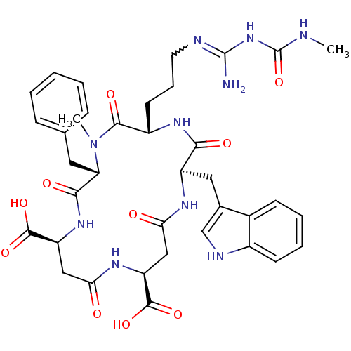 Chemical structure of BindingDB Monomer ID 50294762
