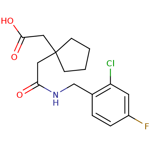 Chemical structure of BindingDB Monomer ID 50294784